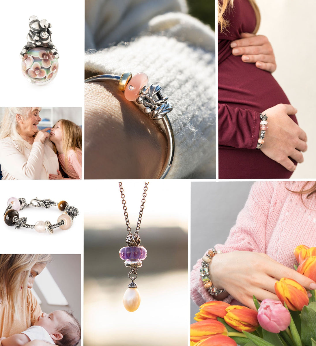 Trollbeads moodboard for Mother's day 2025