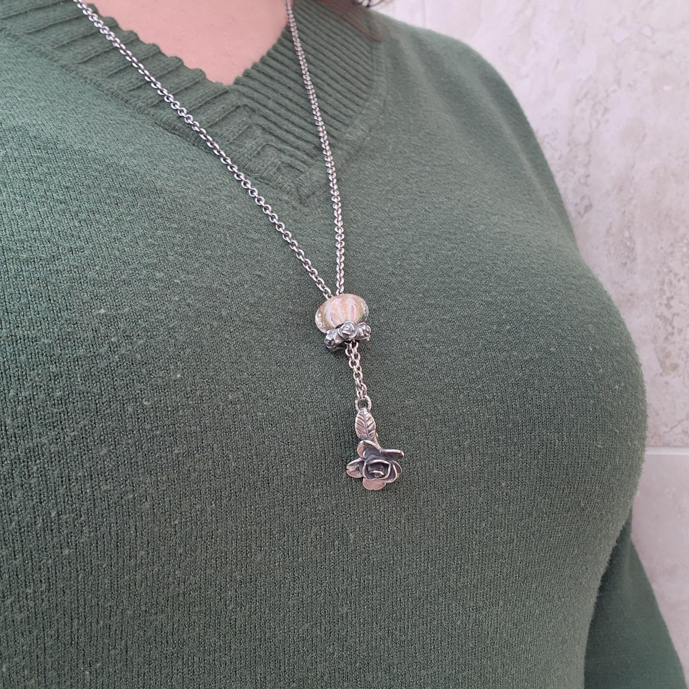Roses for Mom Fantasy Necklace