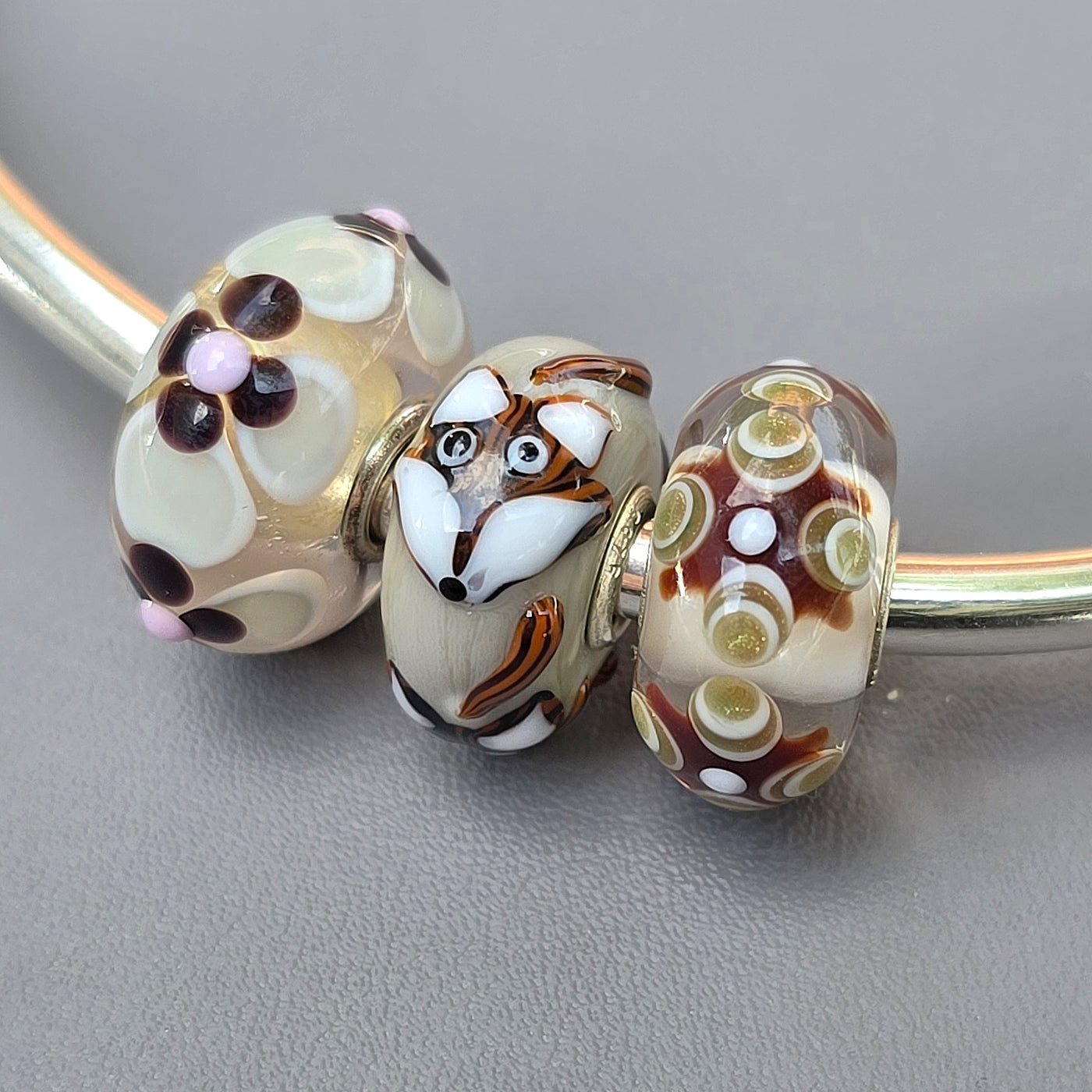 Tiger in Thistle Trio