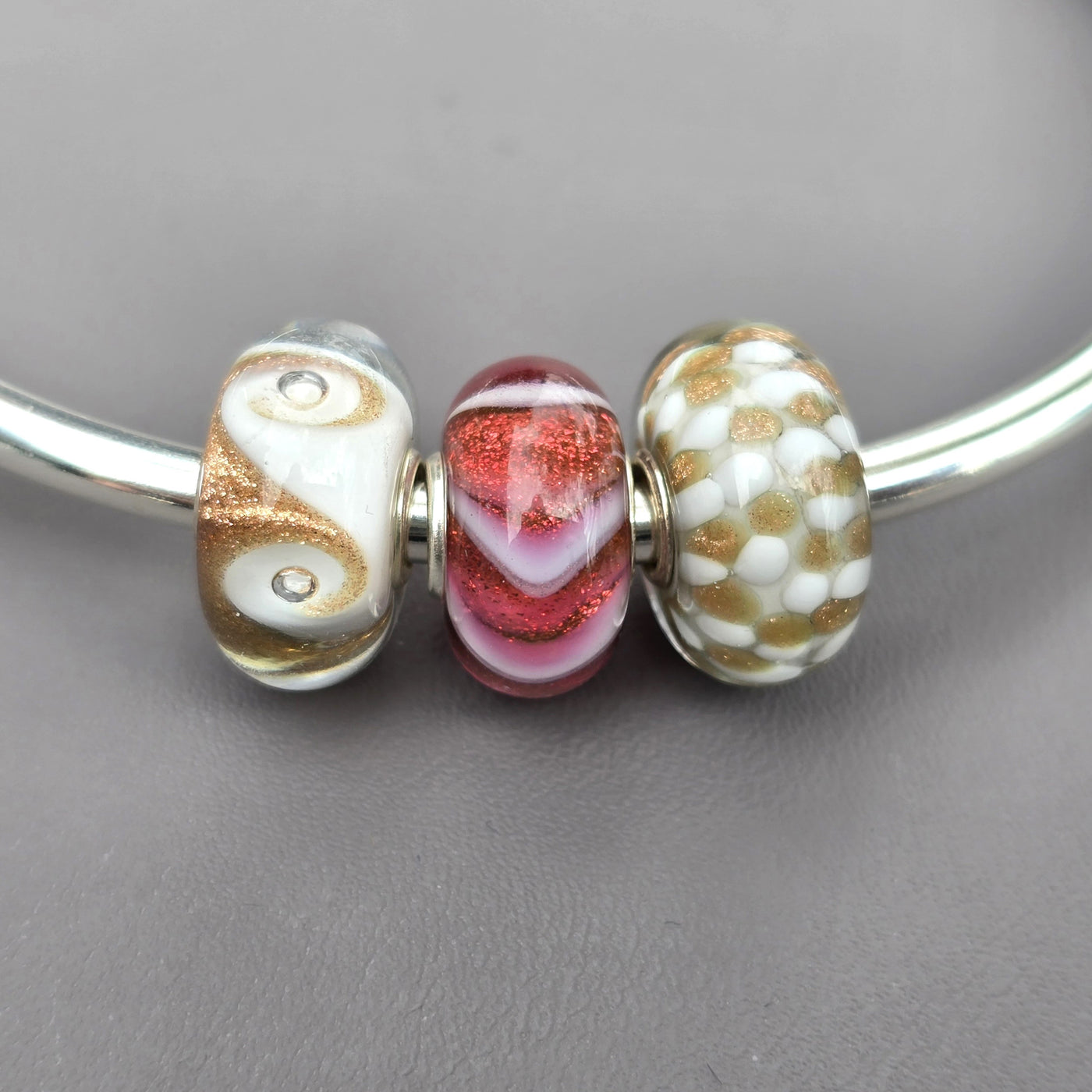 Snowy Glitz Armadillo Trio