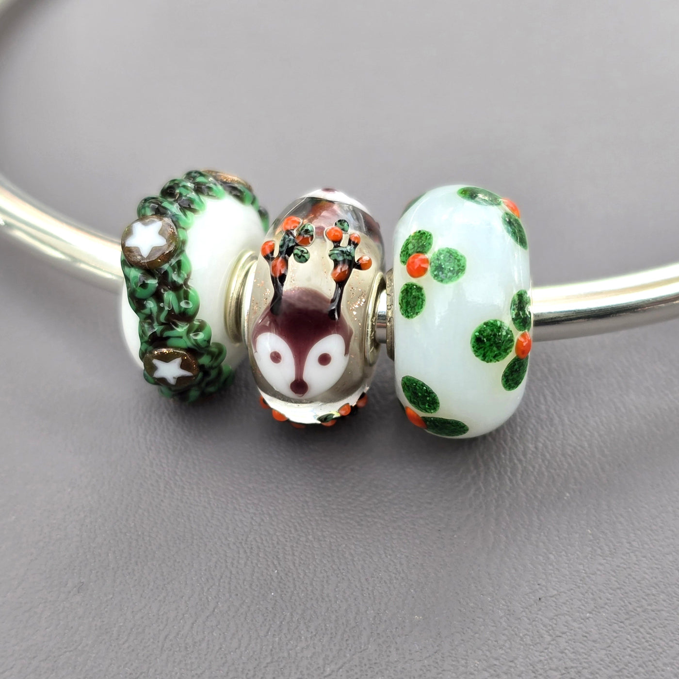 Snow-Dusted Prancer Trio