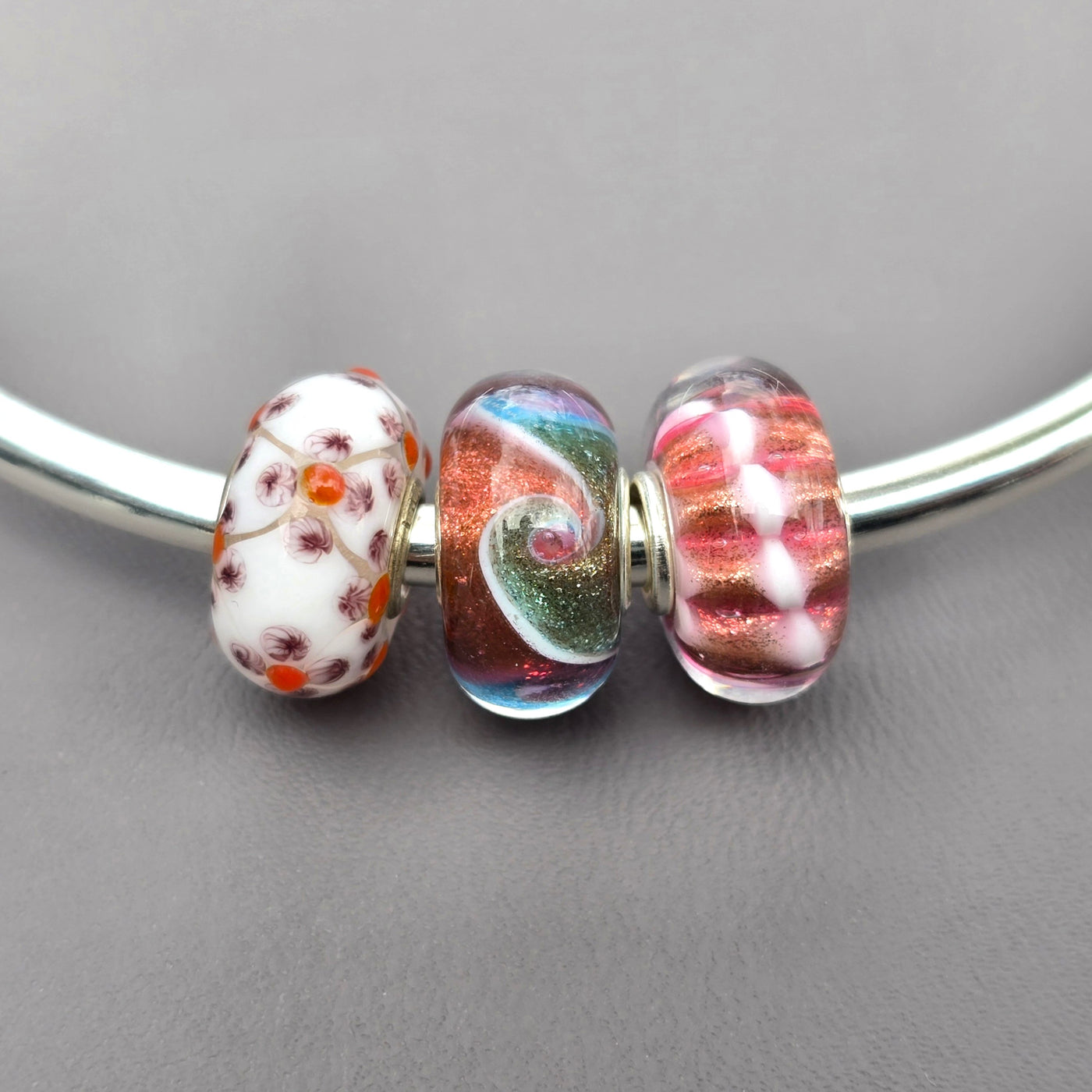 Frosted Flowers Trio