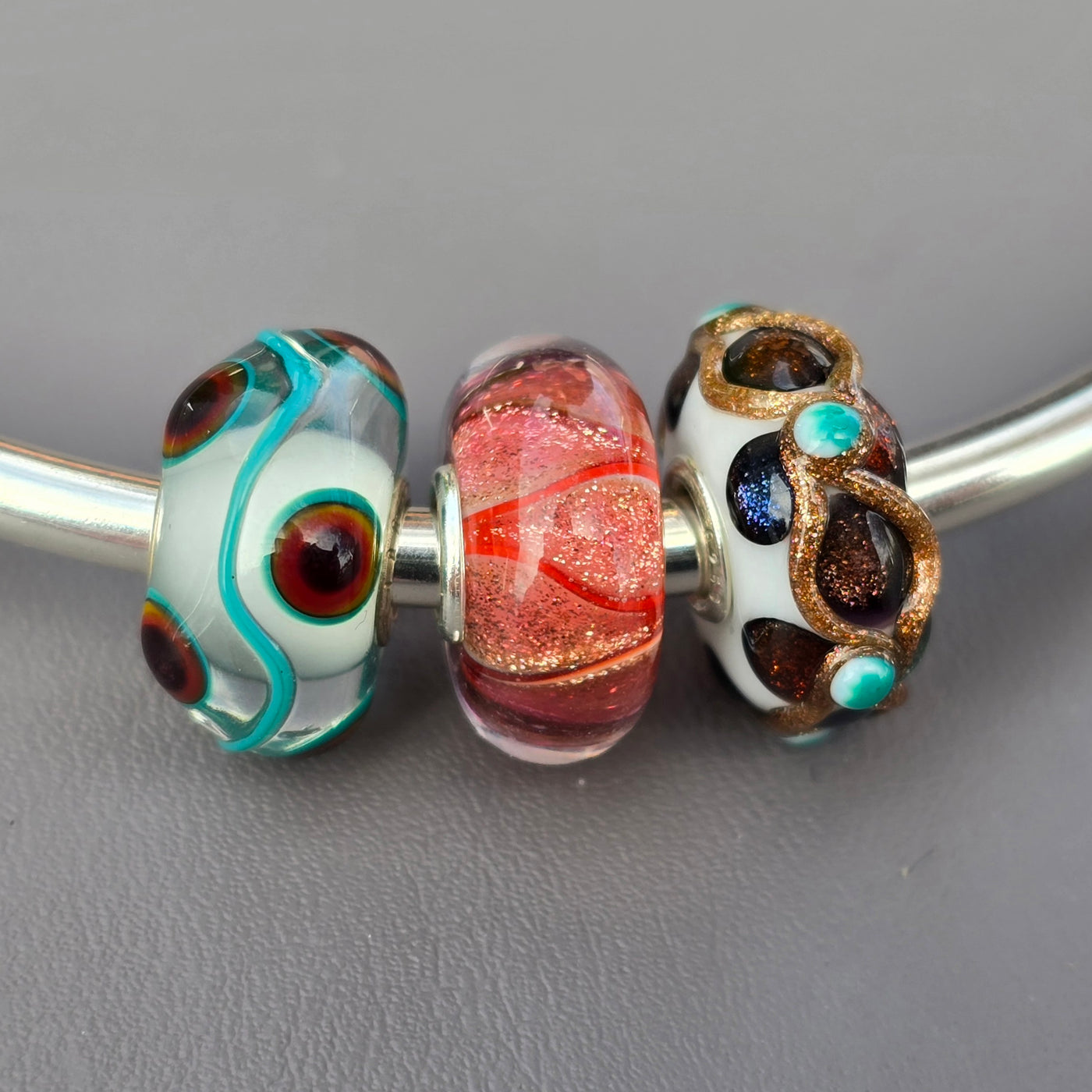 Glittering Ornaments Trio