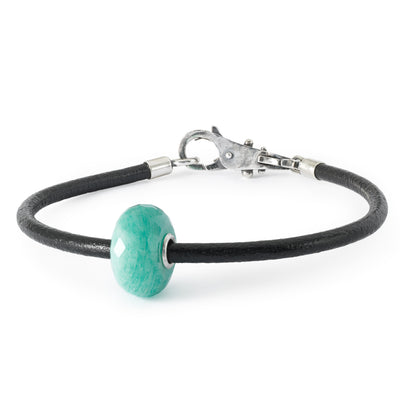 Amazonite Leather Cord Bracelet