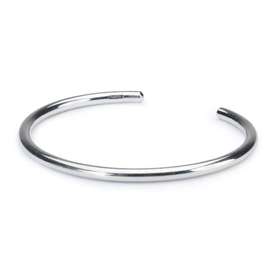 Pink Flower with Silver Bangle and 2x Silver Spacers