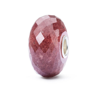 Strawberry Quartz Leather Cord Bracelet