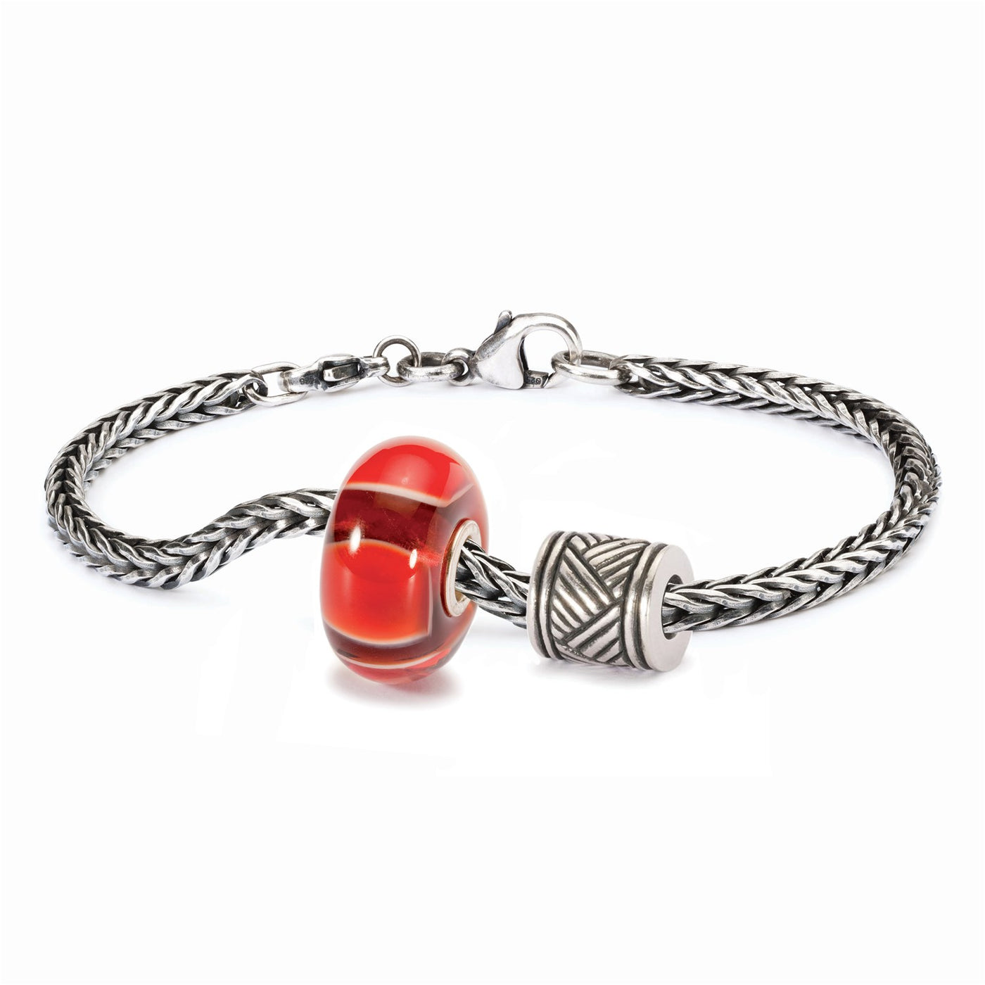 Drum Beat Silver Bracelet