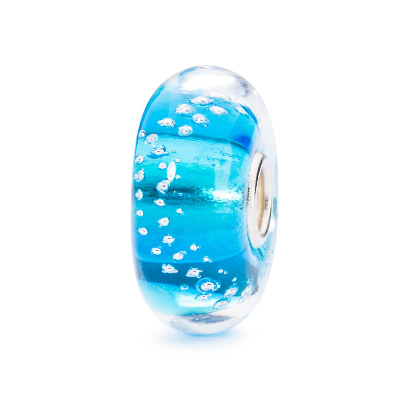 Silver Trace, Turquoise Bead