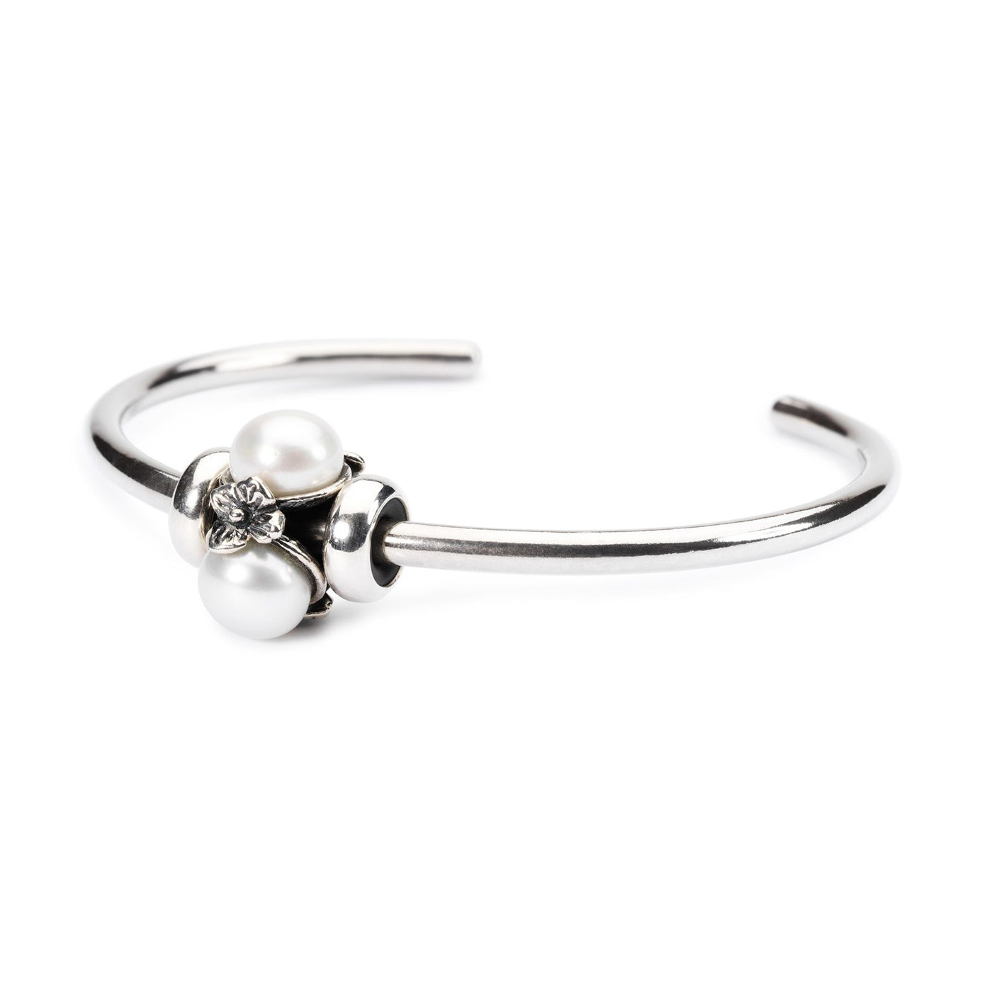 Triple Pearl, White Bead