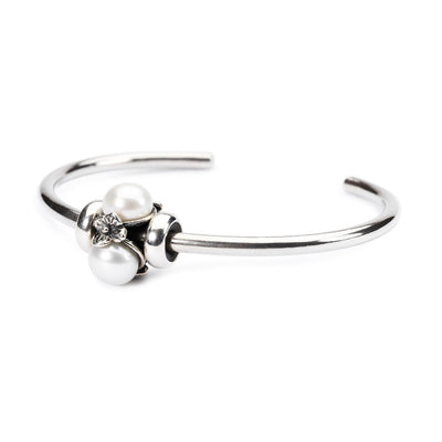 Triple Pearl, White Bead