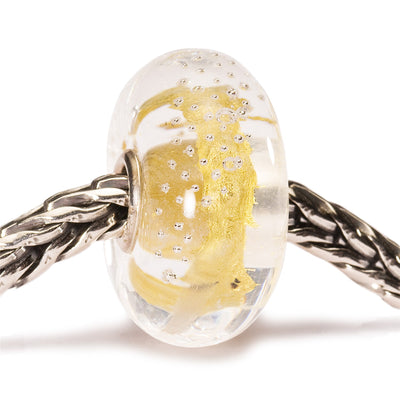 Gold Silver Trace Bead