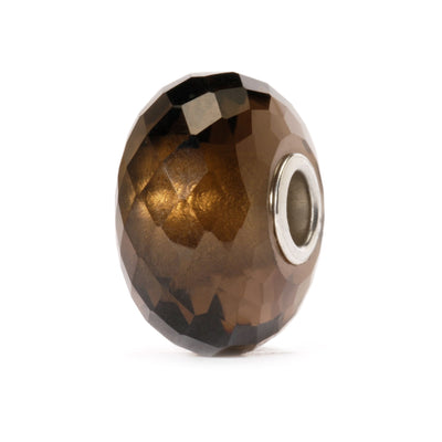 Smoky Quartz Silver Bangle