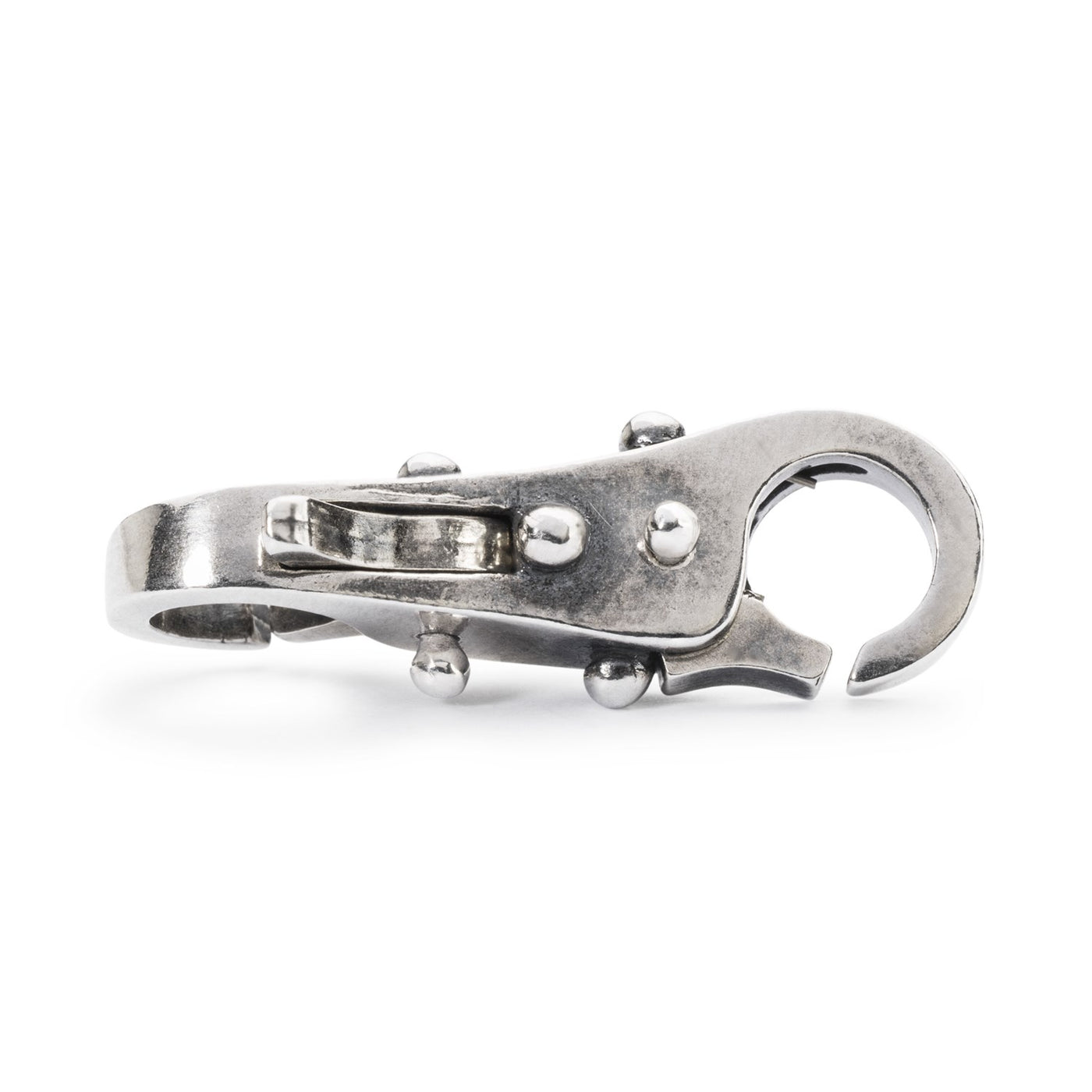 Leather Bracelet Black/Grey with Black Onyx and Sterling Silver Bead