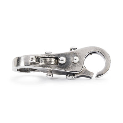 Leather Bracelet Black/Grey with Black Onyx and Sterling Silver Bead