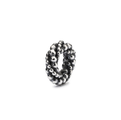 Life Circle - a sterling silver bead with a circular design, symbolizing the never-ending cycle of life in your jewelry collection.