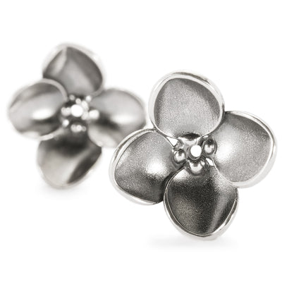 Hanging Hydrangea Earrings with Silver Earring Hooks