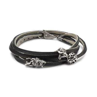 Spiritual Change Leather Bracelet