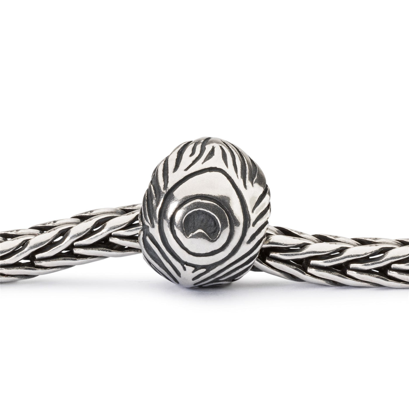 Peacock Feather Bead
