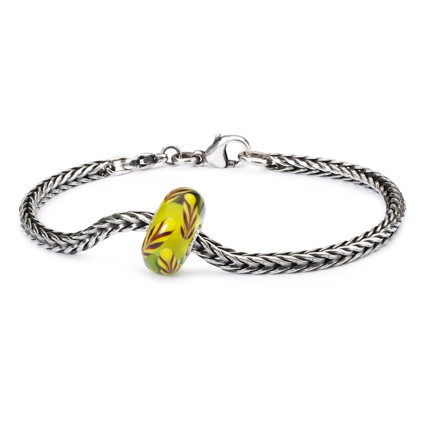Summer Straws Silver Bracelet, Basic Lock