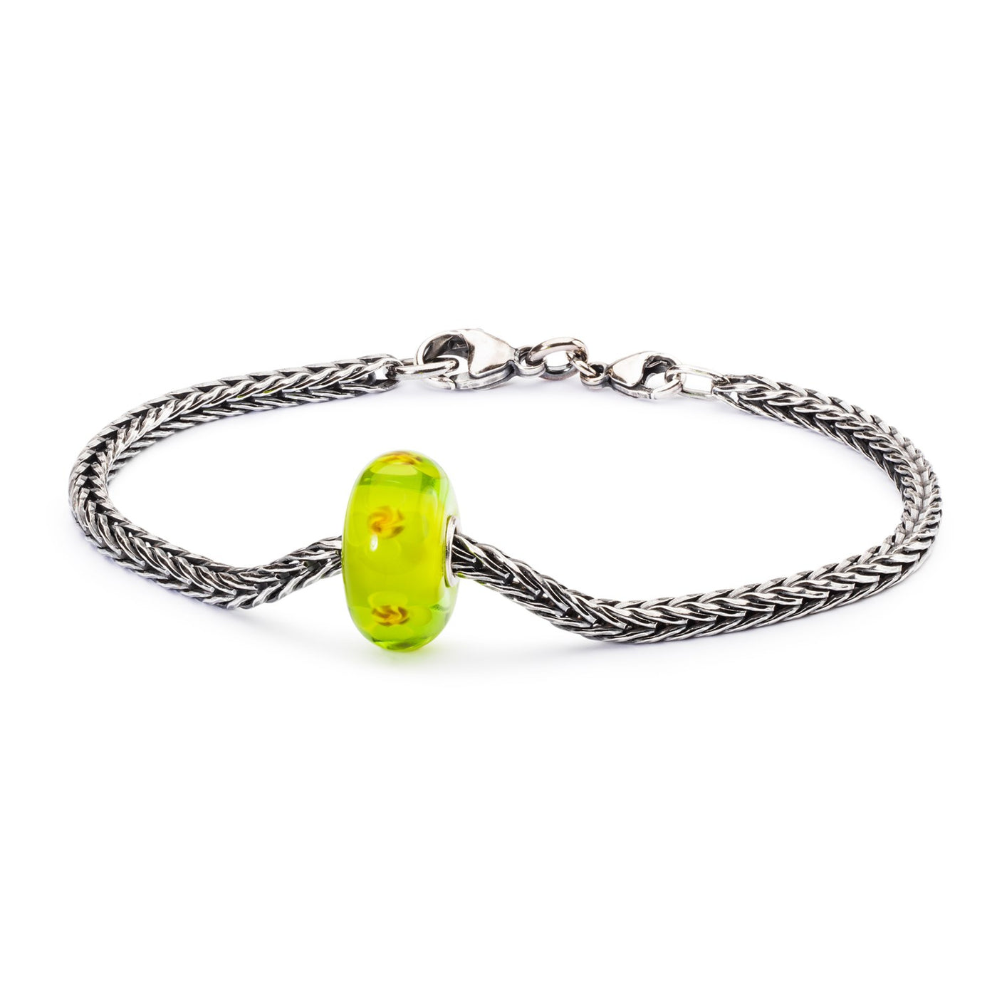 Summer Meadows Silver Bracelet, Basic Lock