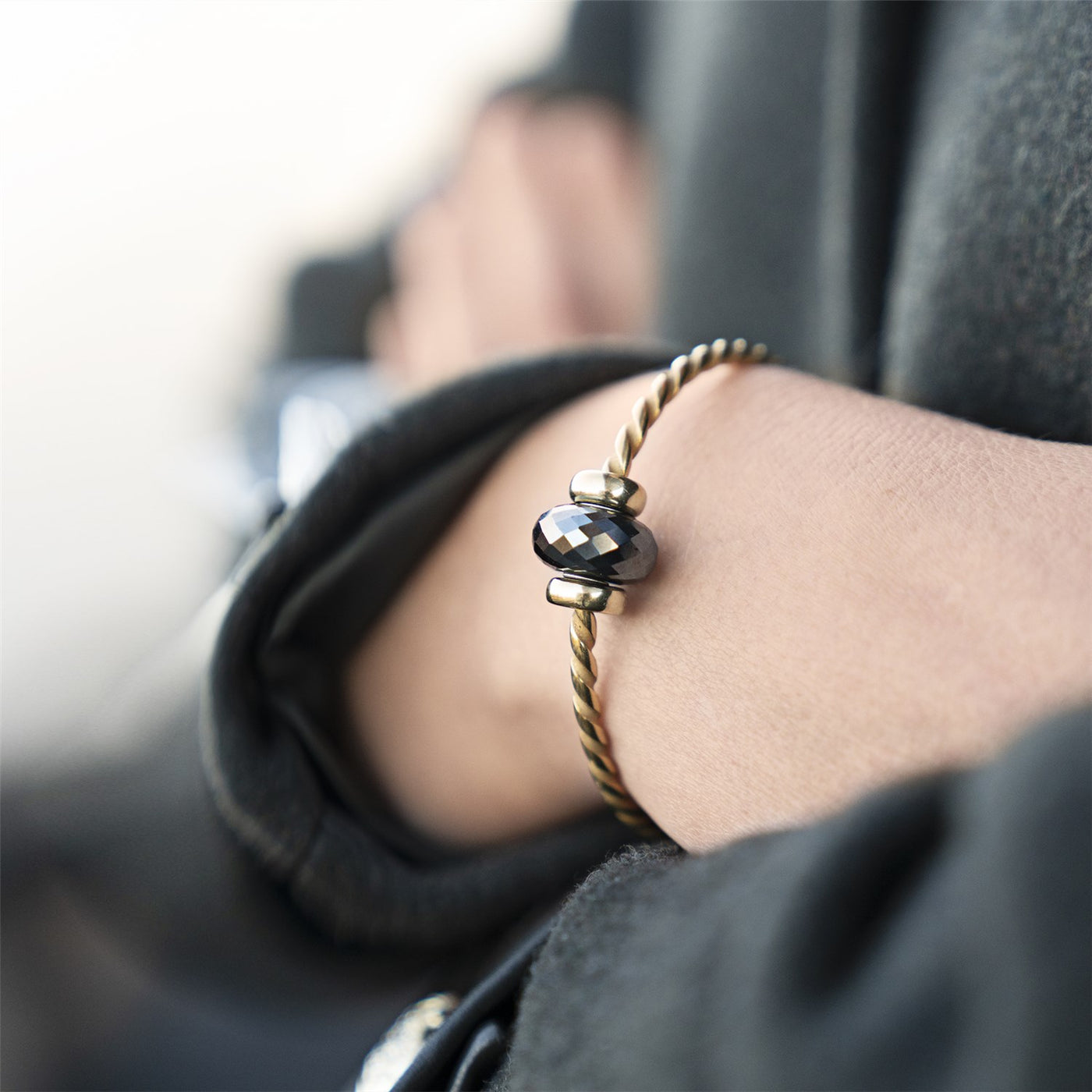 Steel Hematite Bead