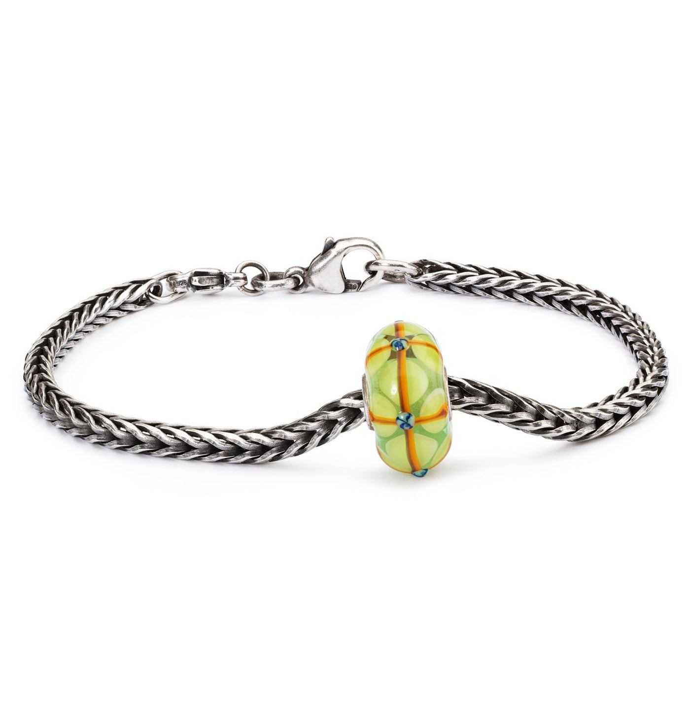 Summer Bushes Silver Bracelet, Bacis Lock